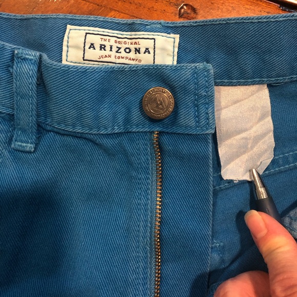 🌈3/$15🌈Vintage High Rise Denim Shorts 26” Waist - Picture 4 of 10